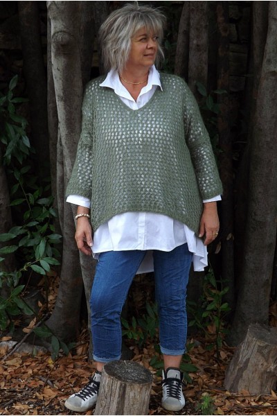 Chemise oversize Camille blanche