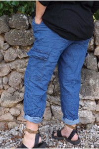 Pantalon cargo grande taille Arnold jean