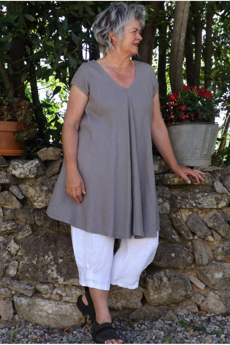 Robe ou tunique Emie et pantalon lin Omer