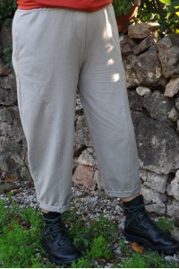 Pantalon coton César 1 taupe